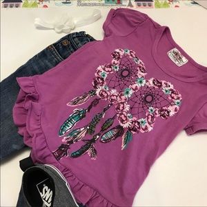 Toddler Dreamcatcher Floral Tee